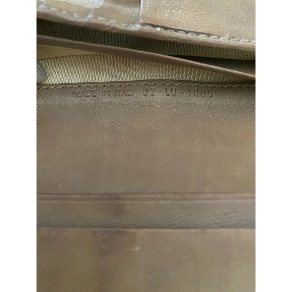 Christian Dior Trotter Print Long Wallet Authentic